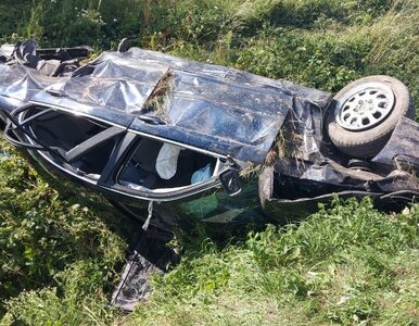 Miniatura: Wypadek BMW pod Włodawą. Nie żyje 21-letni...