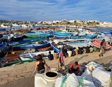 Miniatura: Burmistrz Lampedusy o migrantach....