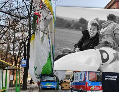 Miniatura: Tragiczny lot nad Zieloną Górą. Zginęła...