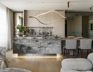 Miniatura: Lampa nad wyspą kuchenną. Ten wybór robi...