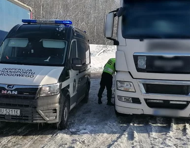 Miniatura: Kierowca z Bułgarii pracował za dwóch....