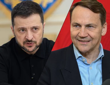 Miniatura: Sikorski wymownie o ruchu Zełenskiego....