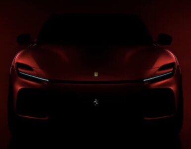 Pierwszy SUV Ferrari na pierwszym oficjalnym zdjęciu. Oto Purosangue