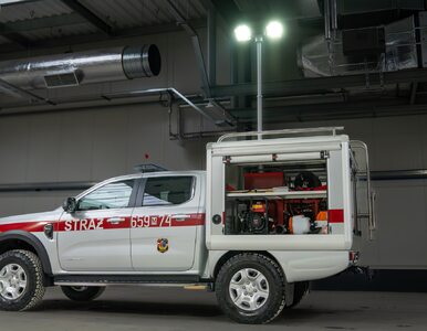 Miniatura: Ford Ranger dla strażaków. Pick-up ze...