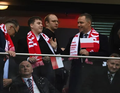 Miniatura: Nawrocki na meczu Polska – Holandia. Tak...