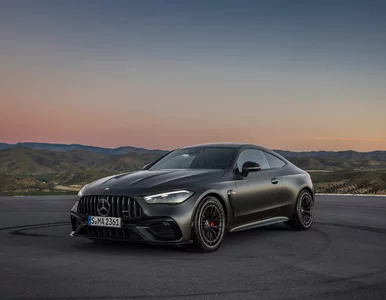 Miniatura: Nowy Mercedes-AMG CLE Coupé. 449 KM i 270...